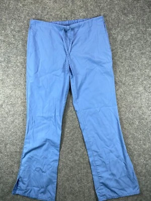 Pantalones Médicos Cherokee Ropa de Trabajo Enfermería Adulto XS Azul Cordón Elástico Foto 1 de 4