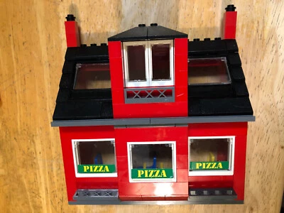 Vintage Pizza Shop Unit Only from Lego City City Corner (7641)  - Image 1 of 2