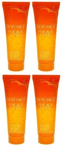 Lote de 4 gel de ducha Beyonce Heat Rush gel de baño 2,5 oz tamaño de viaje - Imagen 1 de 2