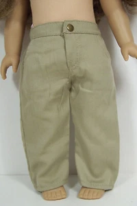 Khaki Pants Doll Clothes For 18” American Girl (Debs*) - Picture 1 of 2