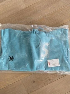 Sudadera con capucha Supreme X Swarovski con logotipo mediana semana 6 azul cielo SS2021 - Imagen 1 de 4