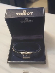 Rare Vintage Tissot Stylist Stainless Steel Unique Design Sapphire Crystal Manua - Picture 1 of 13