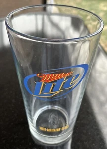Miller Lite Geschmacksaktivator Bier 16 Unzen Pint Glas - Bild 1 von 4