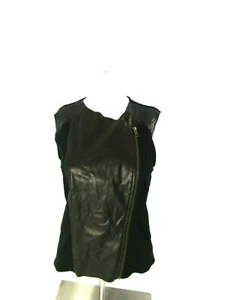 Michael Stars Leather Panel  Top Size Small - Picture 1 of 9