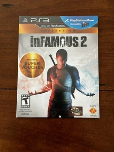 PS3 Infamous Collection (Sony PlayStation 3) FACTORY SEALED SLEEVE brand new - Picture 1 of 4