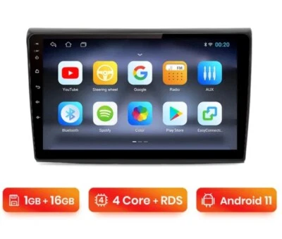 RADIO 2 DIN 9" PER FIAT BRAVO 07/12 ANDROID GPS BLUETOOTH USB 1/16 WI-FI  - Immagine 1 di 4
