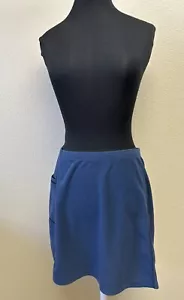 Melanzana Micro Grid Fleece Skirt Medium Tall athleisure Layer Leadville CO - Picture 1 of 7