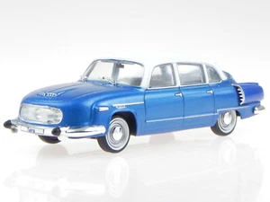 Tatra 603 1970 blue white CSR modelcar WB152 Whitebox 1:43 - Picture 1 of 4