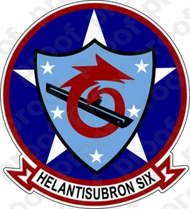STICKER USN HS  6 HELANTISUBRON - Foto 1 di 1