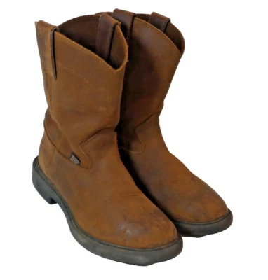 Botas de Vaquero Justin Juveniles Cuero Marrón Roper-2-21/2? Foto 1 de 4