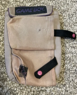 Nintendo Gameboy Soft Carrying/Travel Case Gray Purple Official Nintendo Vintage - Image 1 of 4