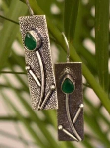 Pendientes de metal de latón sin níquel de alta calidad con impresión... - Imagen 1 de 3