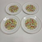 4 - EXCELLENT! - Vintage Corelle by Corning 10.25? dinner plates, Indian Summer