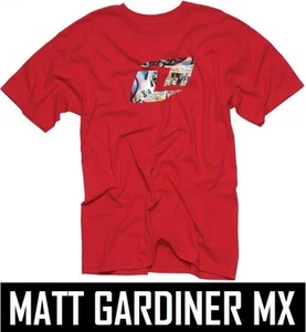 ONE INDUSTRIES KIDS YOUTH T-SHIRT FILTHY PUNKED TEE RED boys motocross mx - Picture 1 of 2