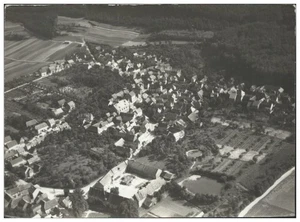 ZZ-1691/ Rüdigershagen b. Niederorschel Foto Luftbild 18 x 13 cm ca.1938 - Picture 1 of 2