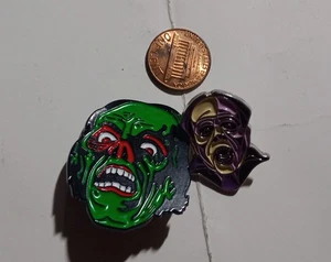 Phantom Of The Opera Enameled Pins New Universal Monster! This Is For 2 Pins! - Picture 1 of 2