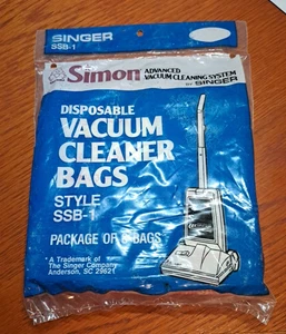 Paquete de 3 bolsas de vacío SINGER Simon SSB-1 - Imagen 1 de 2