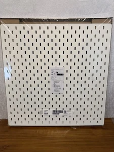 IKEA SKÅDIS Pegboard with Rail For Mounting white 22×22" New With Tiny Flaw - Picture 1 of 7