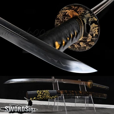 Espada Samurai Japonesa Afilada Acero T10 Templado Arcilla Unokubitsukuri Katana Foto 1 de 4