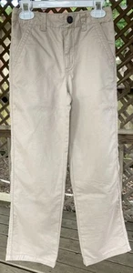 Gymoree 2010 School Uniform Khaki Chino Pants Stain Resistant - size 8 Slim Boys - Picture 1 of 4