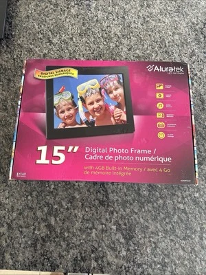 BSIMB 15" Digital Picture Frame 16GB BS-W15E Black Wi-Fi Touchscreen - Image 1 of 4