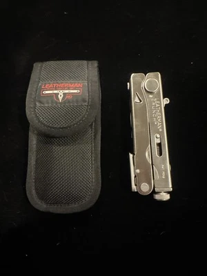 Multiherramienta Leatherman Crunch descontinuada acero inoxidable noviembre 1999 código de fecha Foto 1 de 4