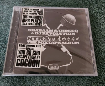 Shabaam Sahdeeq & Dj Revolution - Strategize The Mixtape Album Cd [PA] Sealed - Image 1 of 2