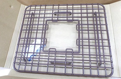 SINKOLOGY SG002-14 SINKSENSE GEHRY 14"X11.75" COATED STEEL SINK ANTIQUE BROWN - Image 1 of 3