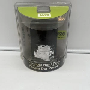 Western Digital WD Passport 120GB USB 2.0 Portable Hard Drive New Sealed NIP - Picture 1 of 6