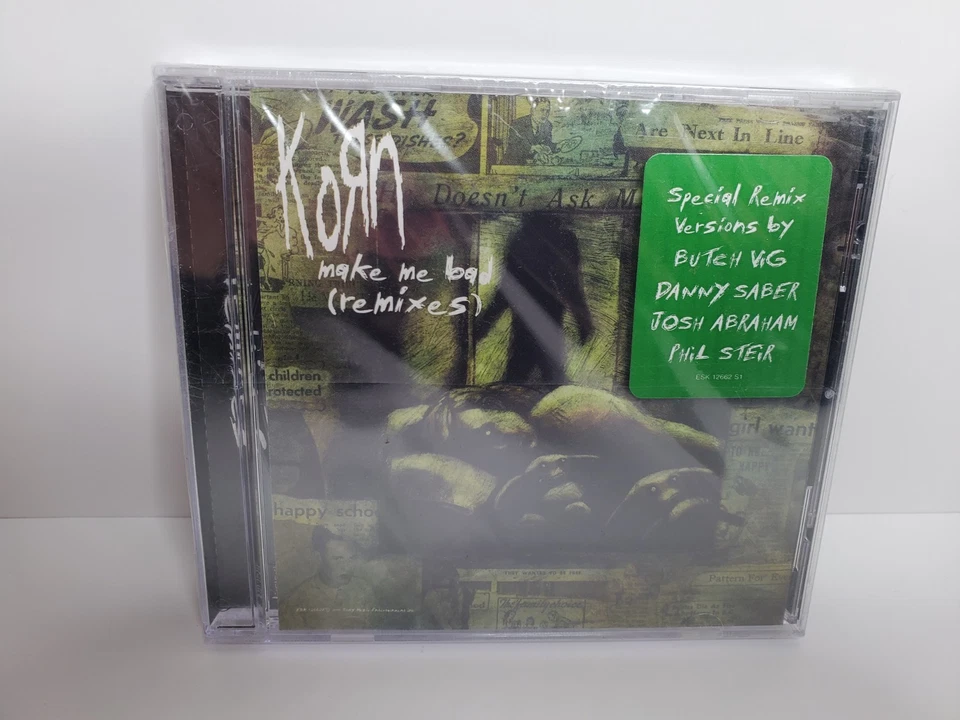 Korn Make Me Bad (Remixes)  USA PROMO CD Single Still Sealed - Image 1 of 4