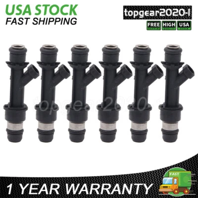 6Pcs Fuel Injectors Fits For 2000-2005 Chevrolet Impala/Venture 3.4L 25323971 Foto 1 de 4
