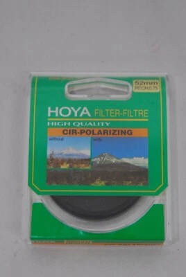 HOYA CIR-POLARIZING 52mm pitch:0.75 Camera Filter - NEW - Image 1 of 4