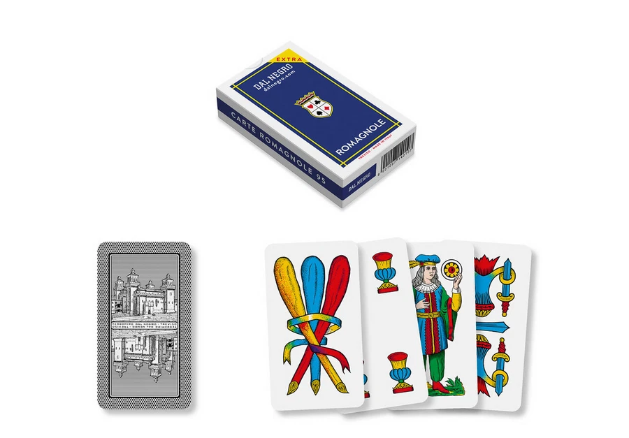 Dal Negro carte da Gioco Genovesi Extra Astuccio Rosso