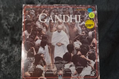 Laserdisc GANDHI Ben Kingsley Candice Bergen Edward Fox  W/ FAST FREE SHIPPING - Изображение 1 из 4
