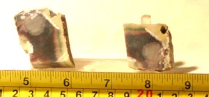 Imperial Jasper Lapidary Cabochon 2 cabbing pieces 1.3 oz (38 grams) - Picture 1 of 7