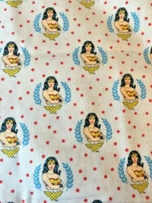 DC Comics Superhero Wonder Woman Super Girls 9” X 42” Cotton - Image 1 of 3