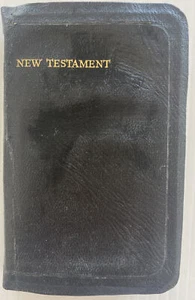 Vintage New Testament Bible 1950? Compact Bible - Picture 1 of 7