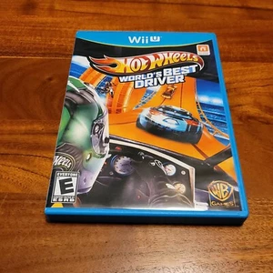 Hot Wheels: World's Best Driver (Nintendo Wii U, 2013) Complete CIB - Tested - Picture 1 of 4