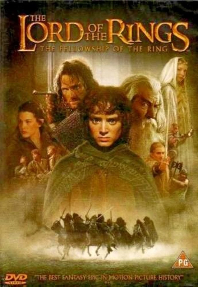 The Lord Of The Rings - The Fellowship Of The Ring (DVD, 2005, 2-Disc Set)