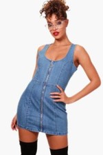 denim bodycon dress uk