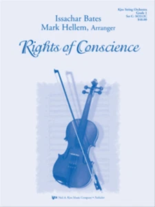 Rights Of Conscience Arranger GR 1 SO312C Sheet Music Full Score & Parts Kjos - Picture 1 of 1