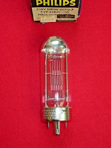 PROJEKTORLAMPE 220V 500W G17q PHILIPS 6282C/05 NEU OVP Lampe Projektor 6282 Q-7 - Bild 1 von 1