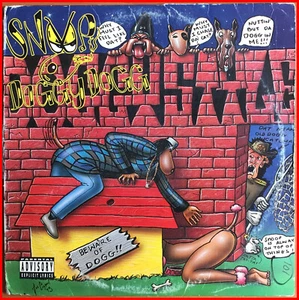 GANGSTA RAP LP Snoop Doggy Dogg-doggystyle DEATH ROW - ULTRA RARE OG '93 PRESS! - Picture 1 of 3
