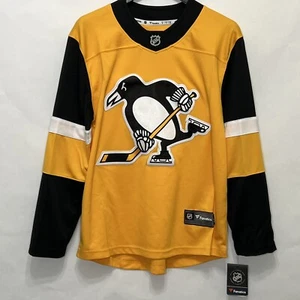 Pittsburgh Penguins NHL Hockey Game Trikot XL Alternate Gold Fanatics Breakaway - Bild 1 von 11
