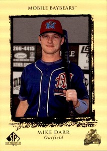 1999 SP Top Prospects Mike Darr Mobile Baybears #37