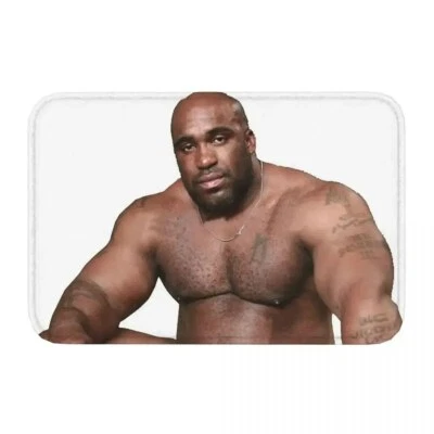 Alfombra de sala de estar Barry madera sentado en la cama alfombra antideslizante felpudo alfombra de pasillo en Foto 1 de 4