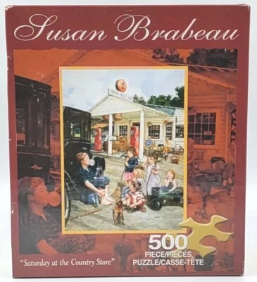 Rompecabezas Susan Brabeau Saturday at the Country Store 500 piezas TOTALMENTE NUEVO  Foto 1 de 4