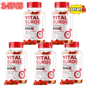 1-5X Vital Surge Male Gummies, Vital Surge Testo Support Gummys Performance 2025 - Bild 1 von 8