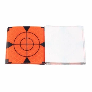 New 100pcs 3M Red Reflector Sheet 50x50mm Reflective Tape Target For Surveying - Picture 1 of 3
