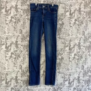 Jeans Levis 312 donna 24 blu shaping gamba slim altezza media denim lavaggio Med - Foto 1 di 17